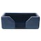 Dacasso Navy Blue Bonded Leather Business Card Holder AG-5007 - alternate 1